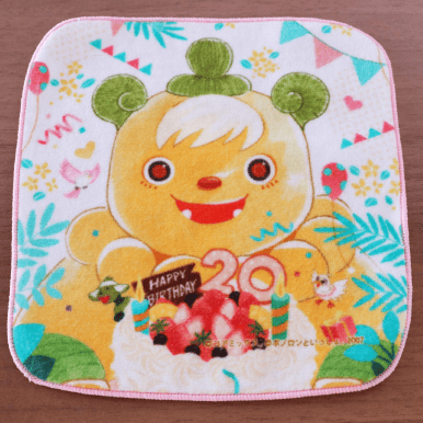 ハンドタオルB柄