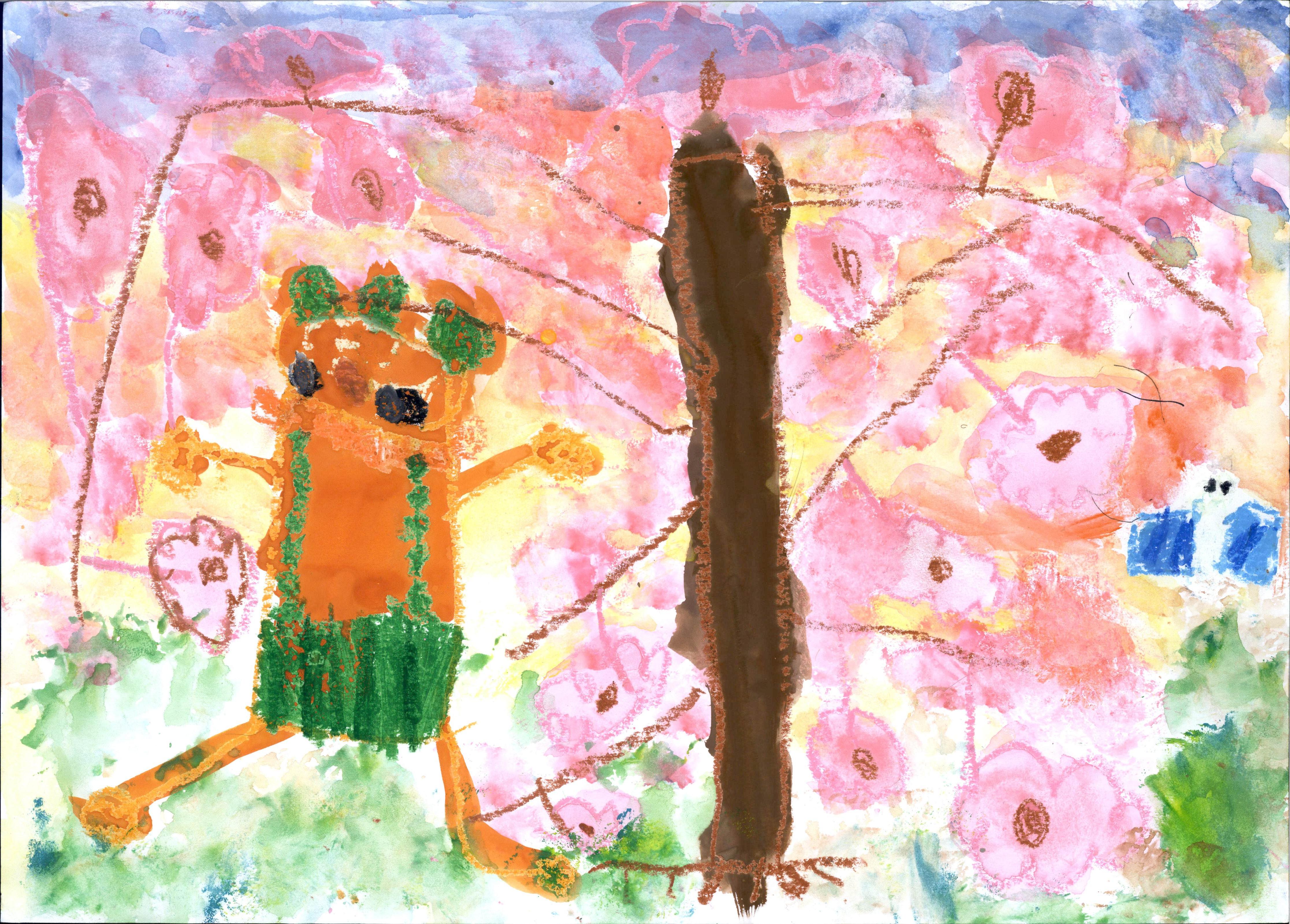 ゆうやけこやけのおはなみ