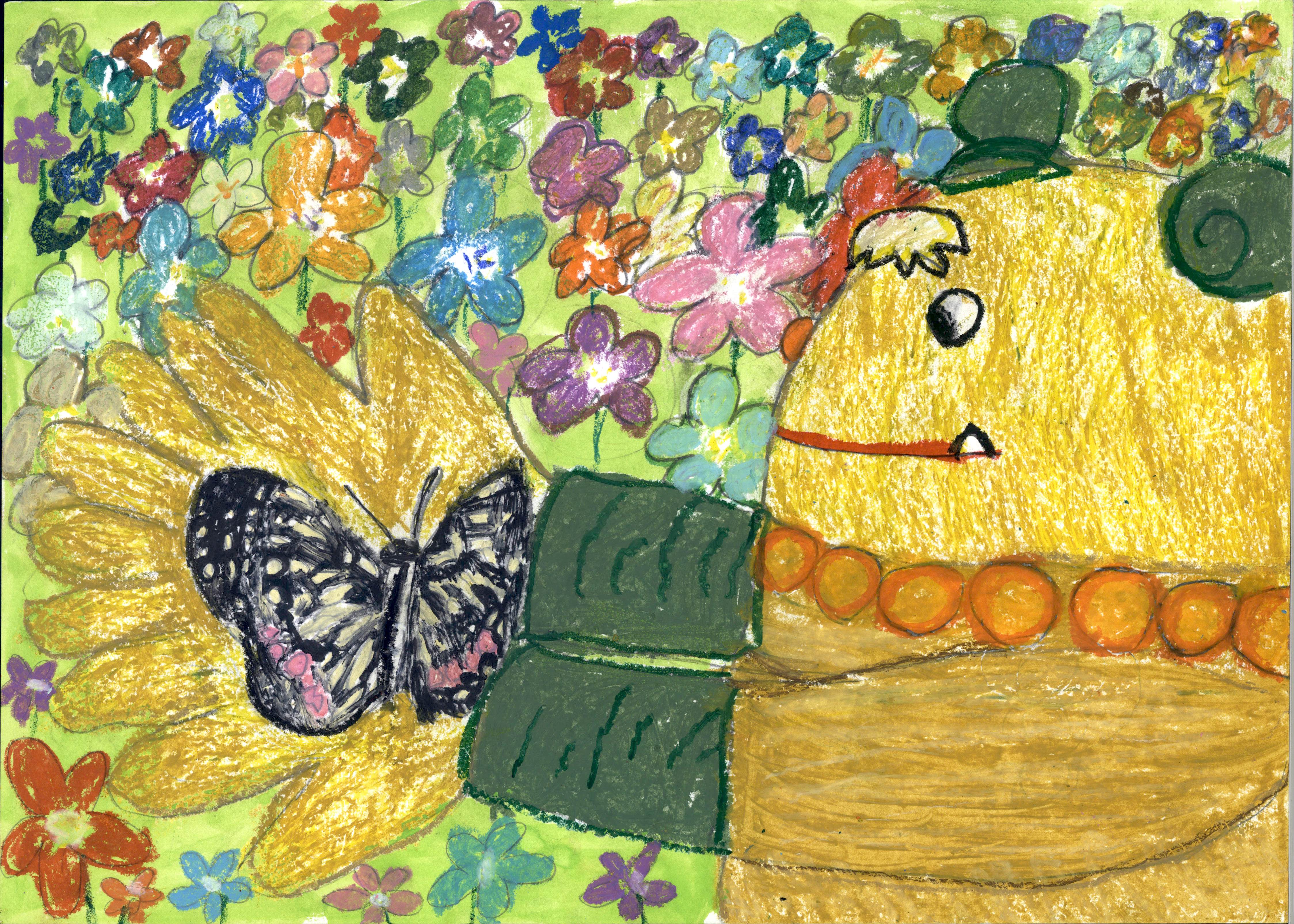 おなじちょうちょにあえるといいな