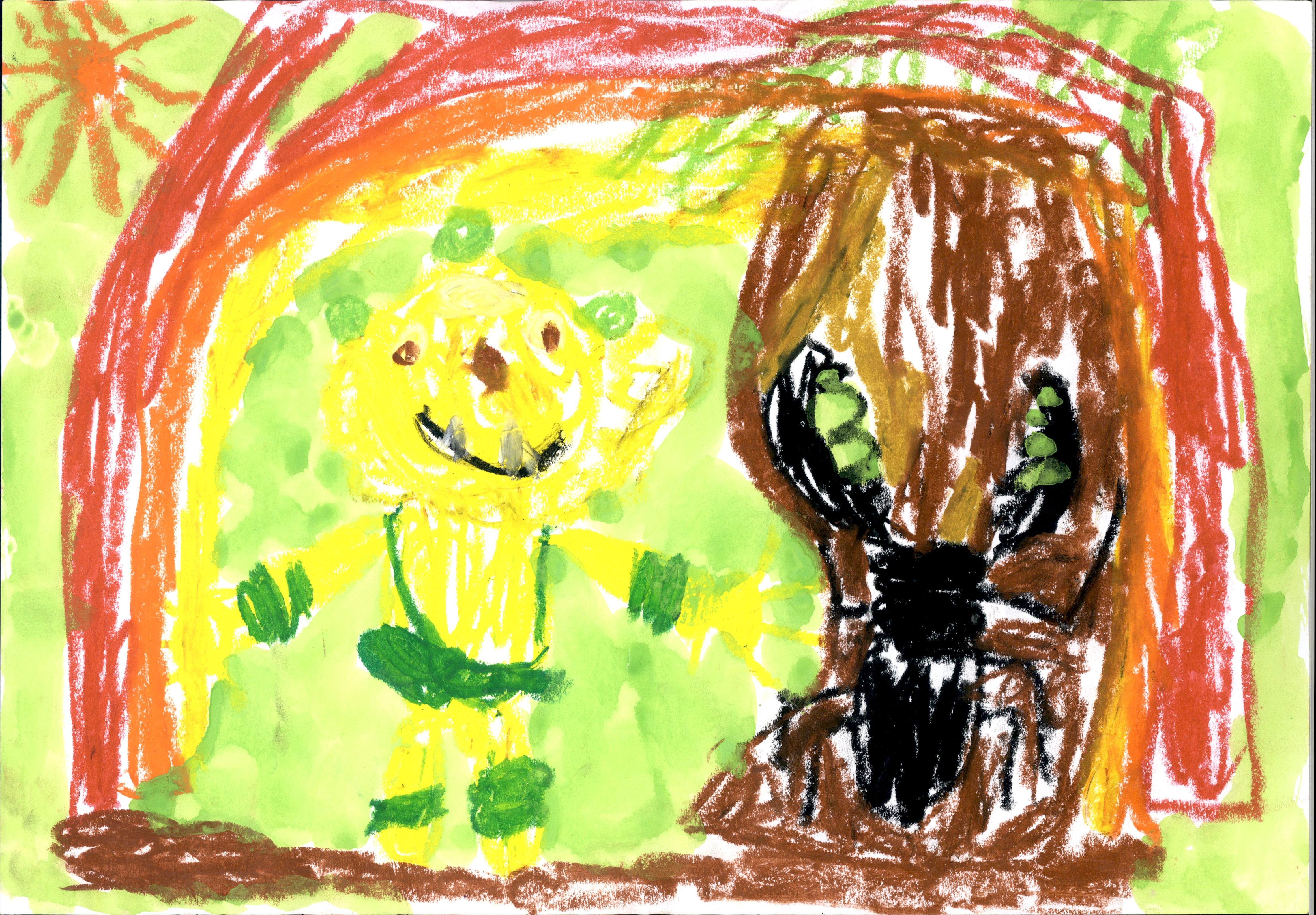 クワガタはっけん！