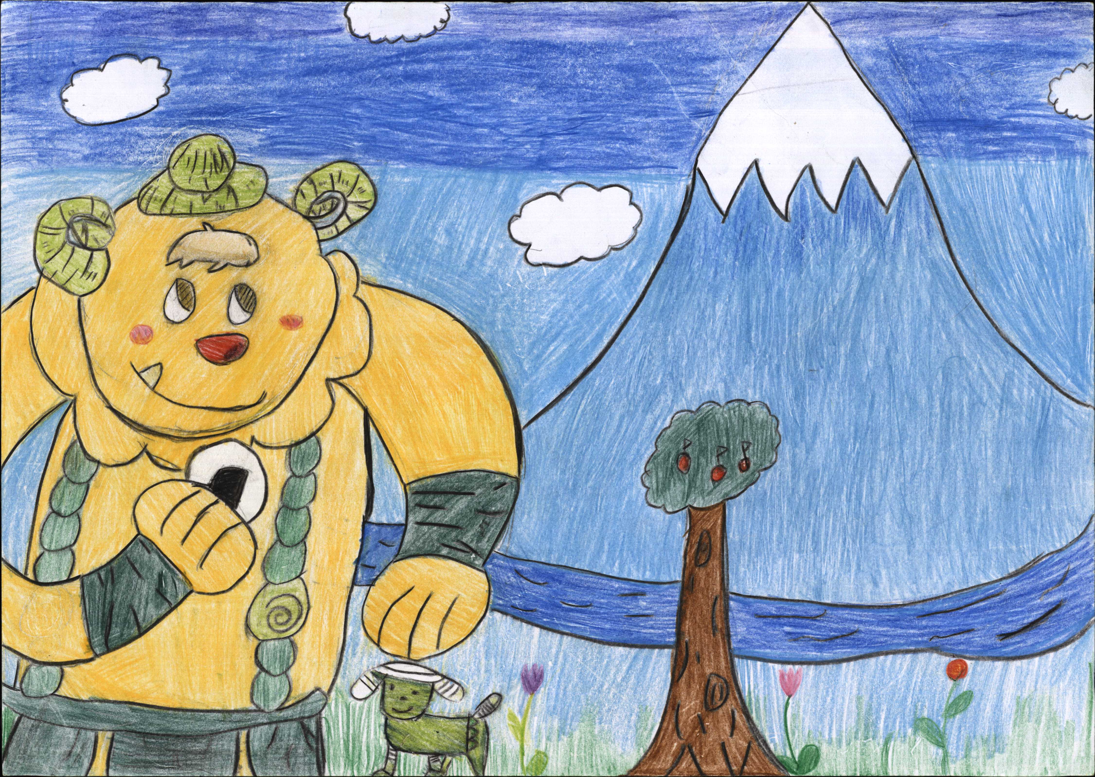 ボノロンと岩木山