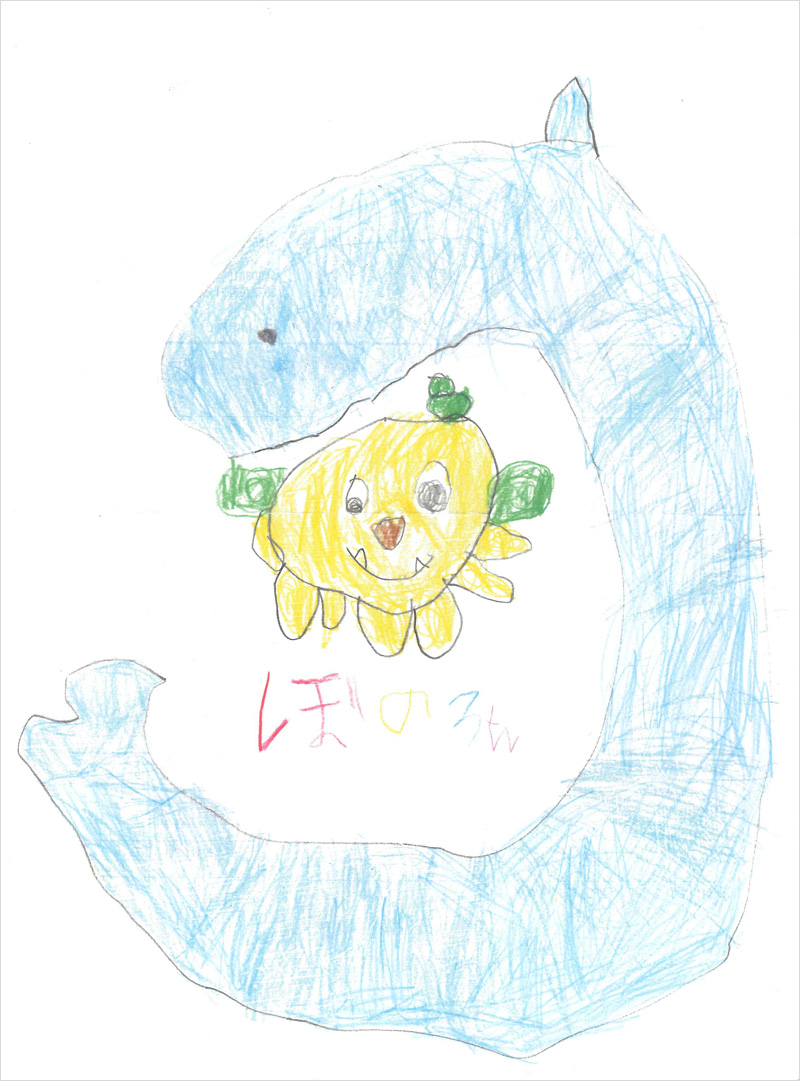 東京都　 町中咲樂さん（5才）のイラスト