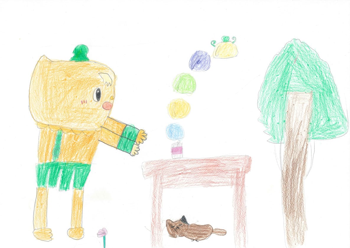 千葉県 福田光玖さん(7才)のイラスト