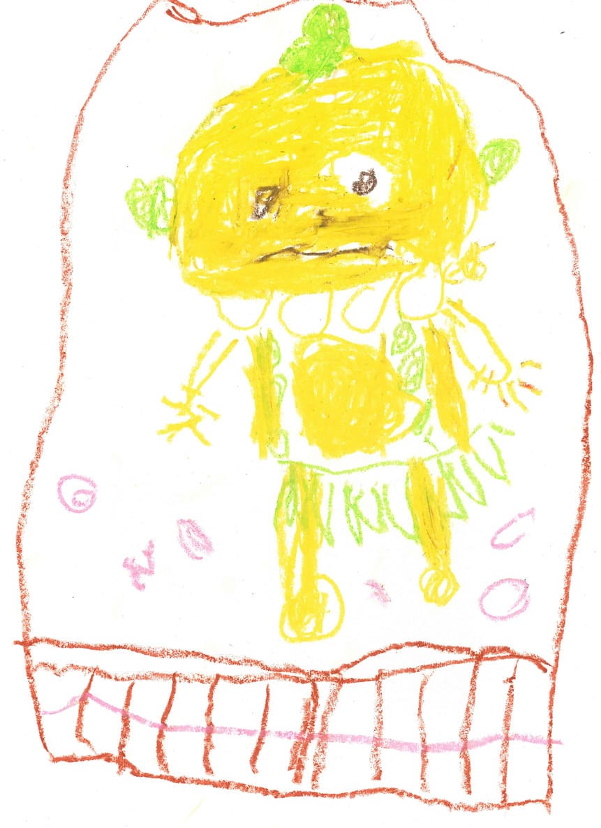 岐阜県 水野朔登さん(4才)のイラスト