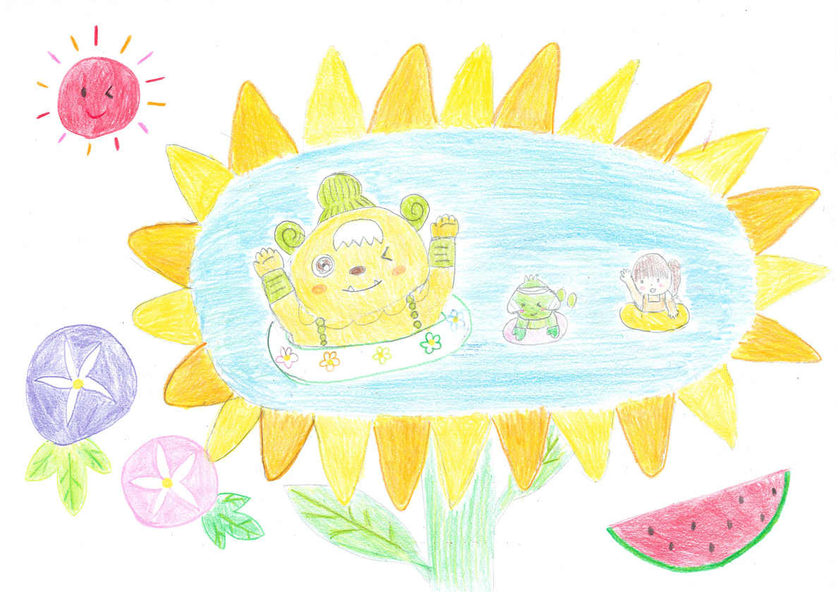 東京都 中野るあさん（10才）のイラスト