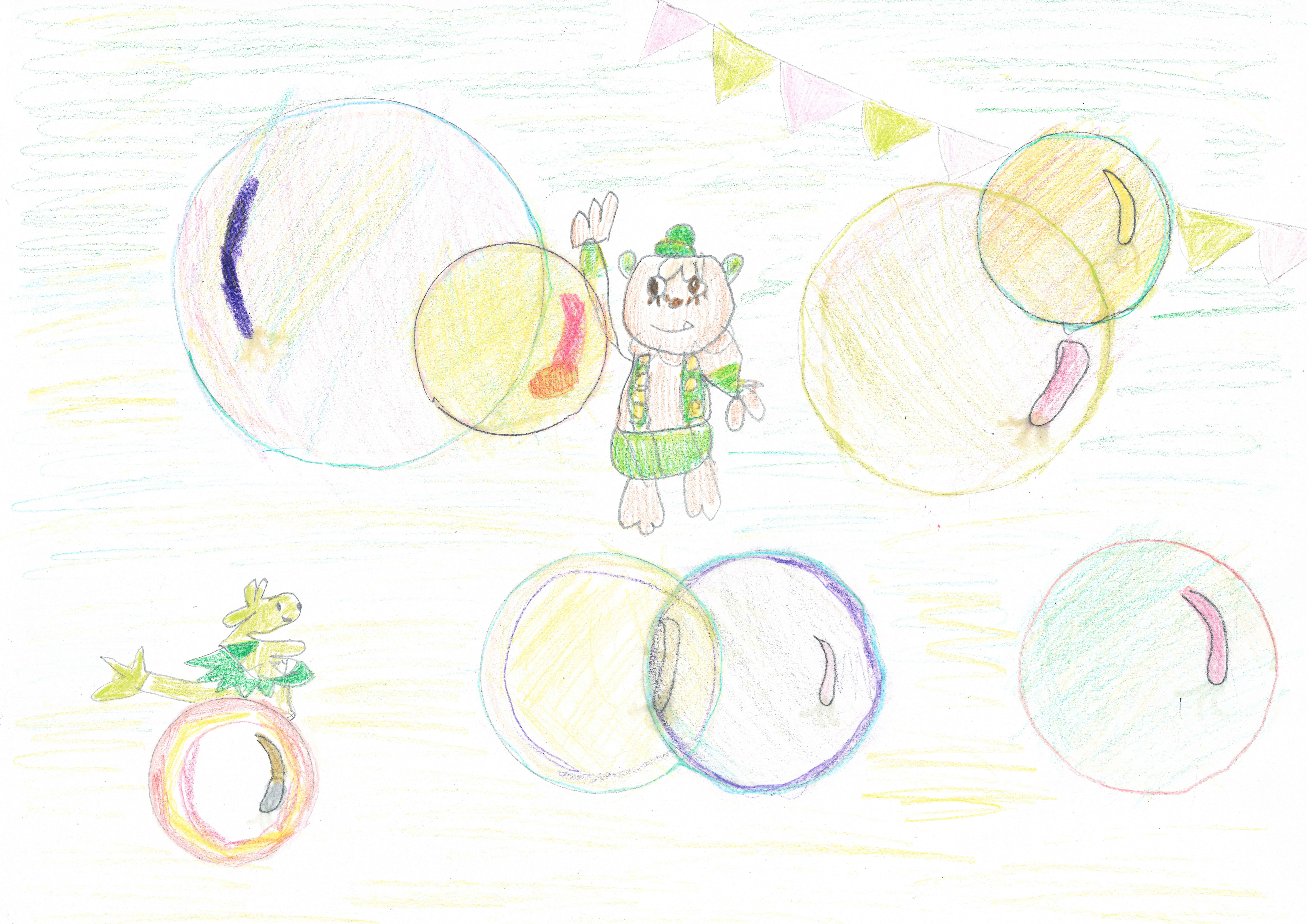 東京都 小谷彩恵さん（6才）のイラスト