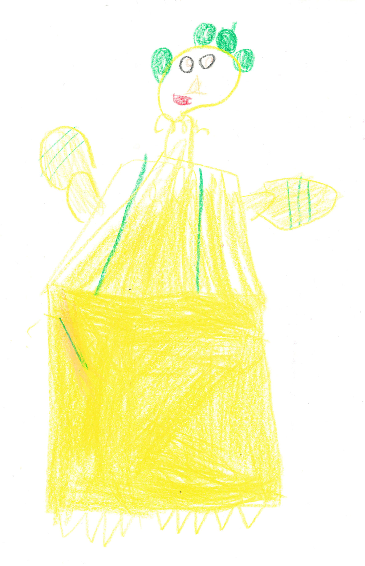 東京都 金川莉子さん（4才）のイラスト