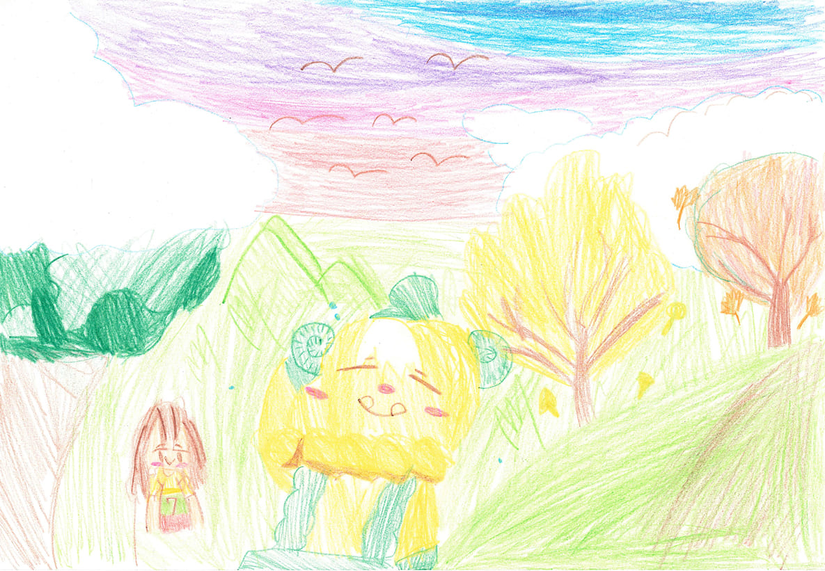 神奈川県 中村俐舞さん（10才）のイラスト