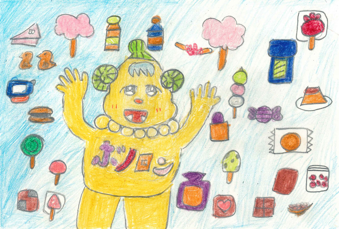 東京都 松尾しいかさん（10才）のイラスト