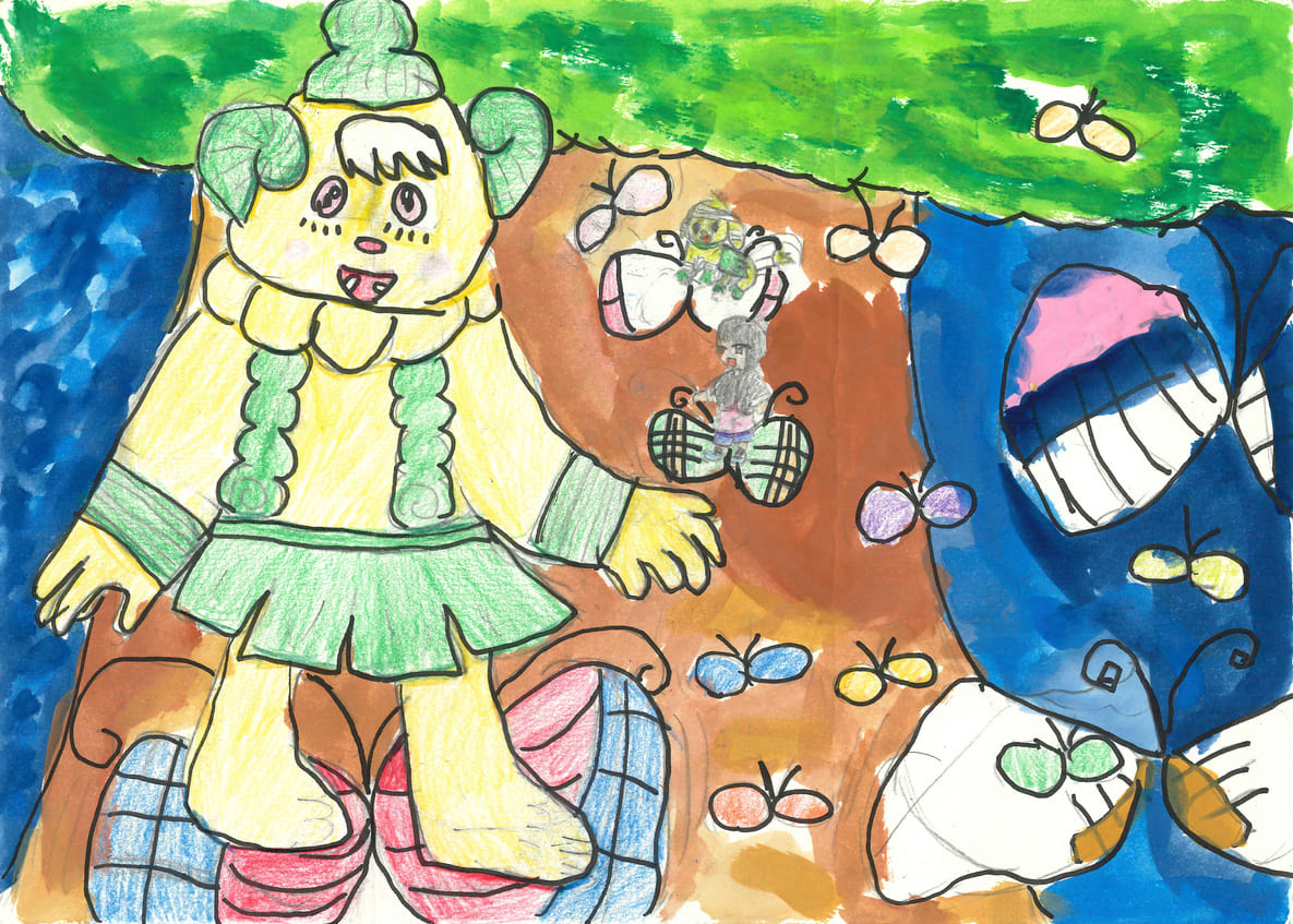 埼玉県 後藤由希梓さん（9才）のイラスト