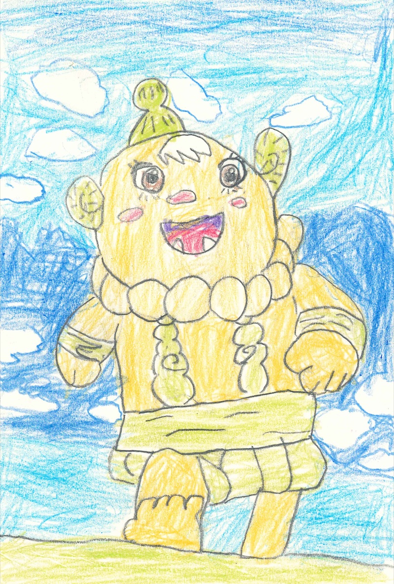 長野県 香月結仁さん（6才）のイラスト