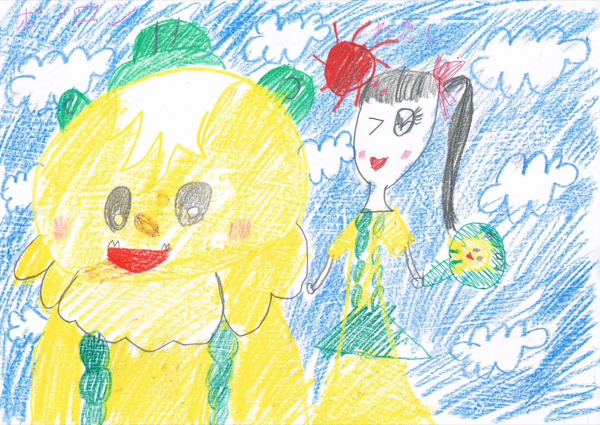 北海道 松原夏菜さん（7才）のイラスト