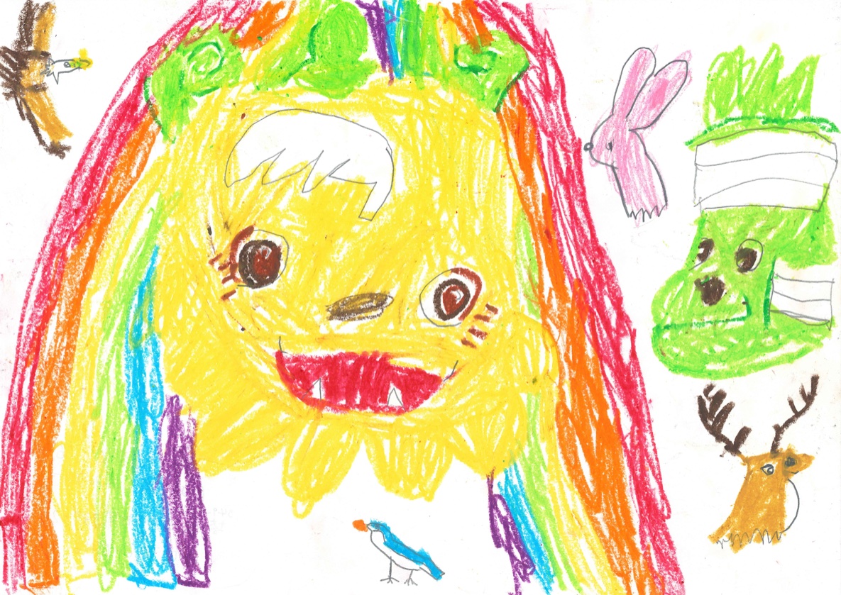 埼玉県 橋本詩文さん（6才）のイラスト